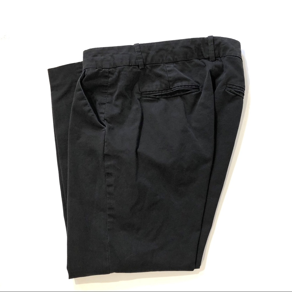 J. Crew Black Cafe Capris - Picture 1 of 8